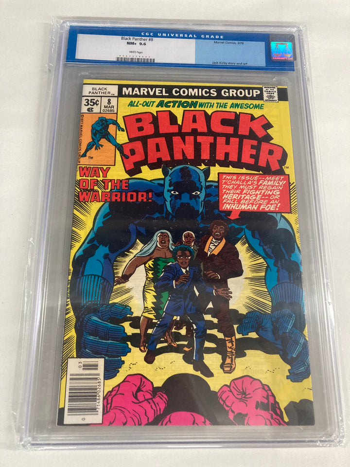 Black Panther #8 Origin Black Panther Marvel Comics CGC 9.6