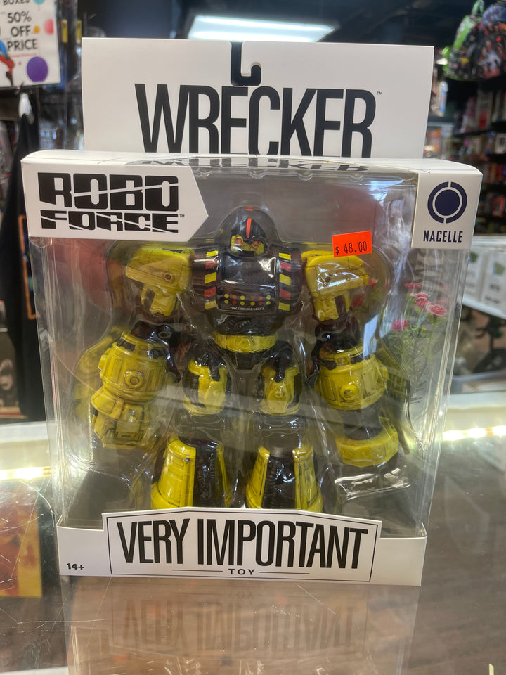 ROBO FORCE | WAVE 1 - WRECKER "VERY IMPORTANT TOYS" BY THE NACELLE COMPANY
