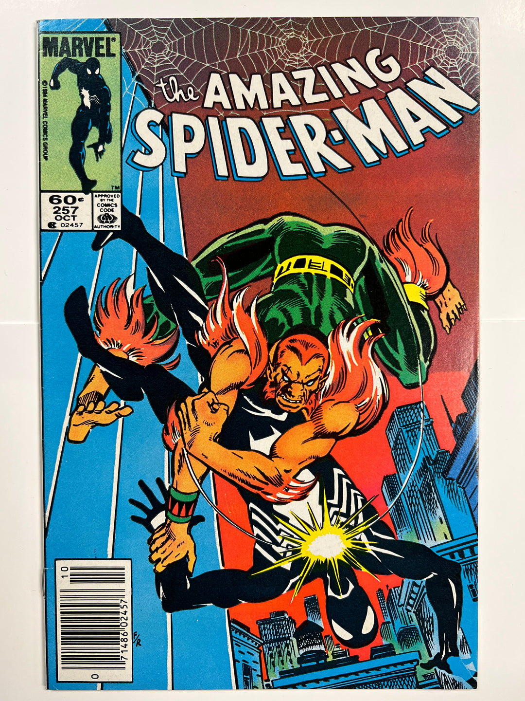 Amazing Spider-Man #257 1st app of Ned Leeds as Hobgoblin Marvel 1984 F/VF