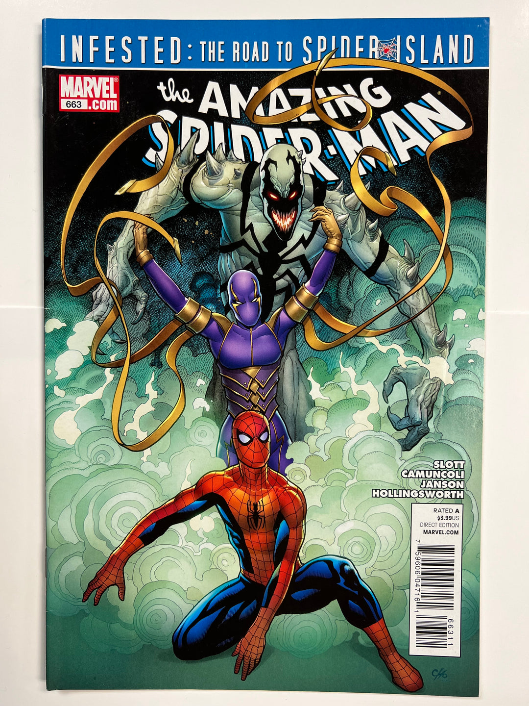 Amazing Spider-Man #663 Marvel 2011 VF