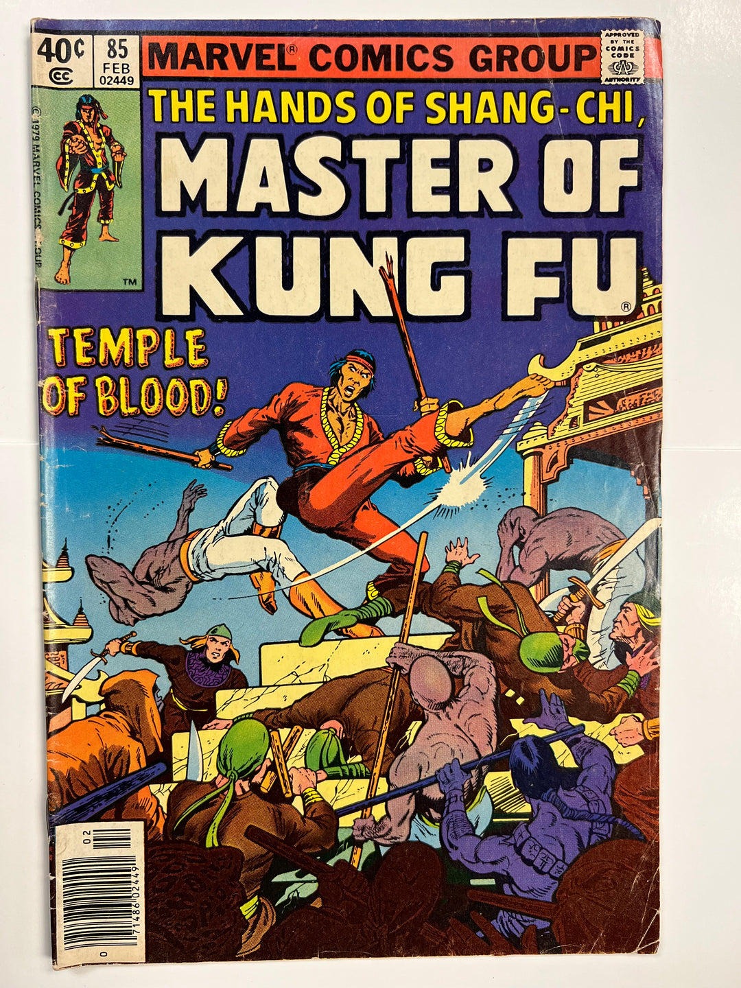 Master of Kung Fu #85 Marvel 1980 VG