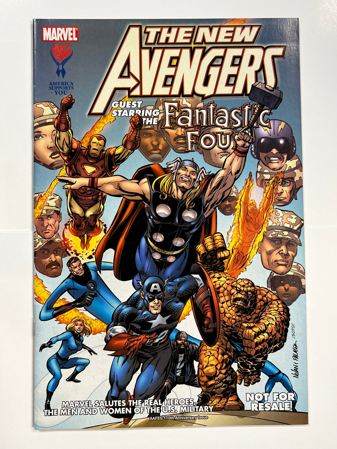 New Avengers: Pot of Gold (AAFES110 Anniversary Issue) Marvel 2005 VF-