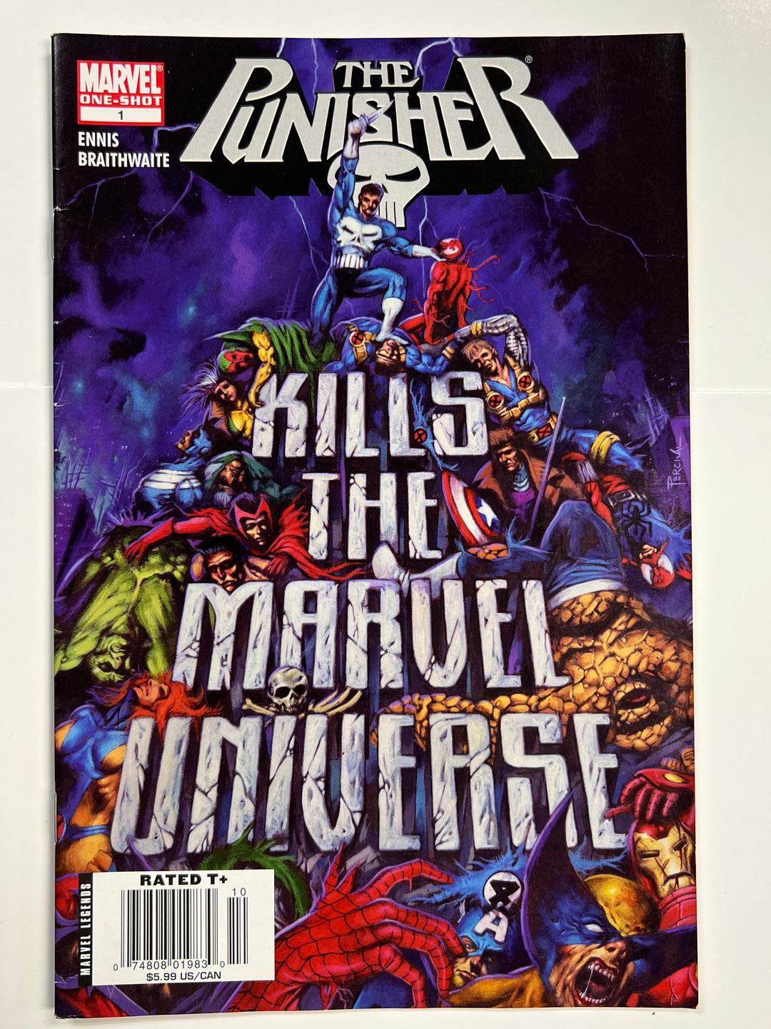 Punisher Kills the Marvel Universe Marvel 2008 F