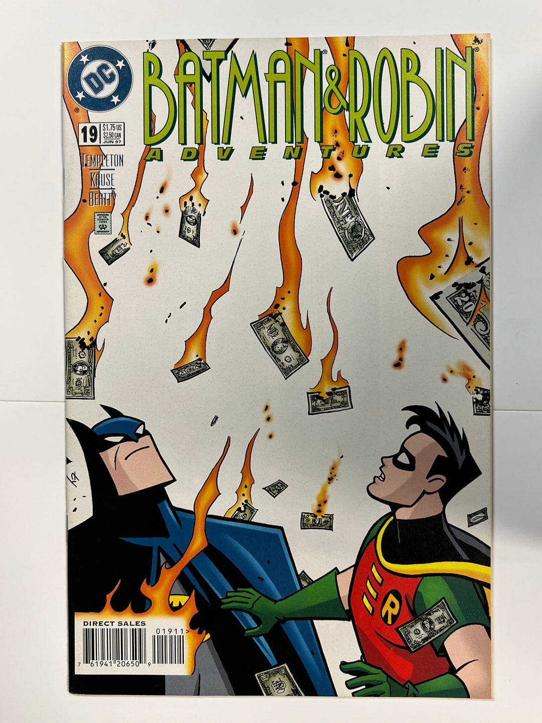 Batman and Robin Adventures #19 DC 1997 VF/NM