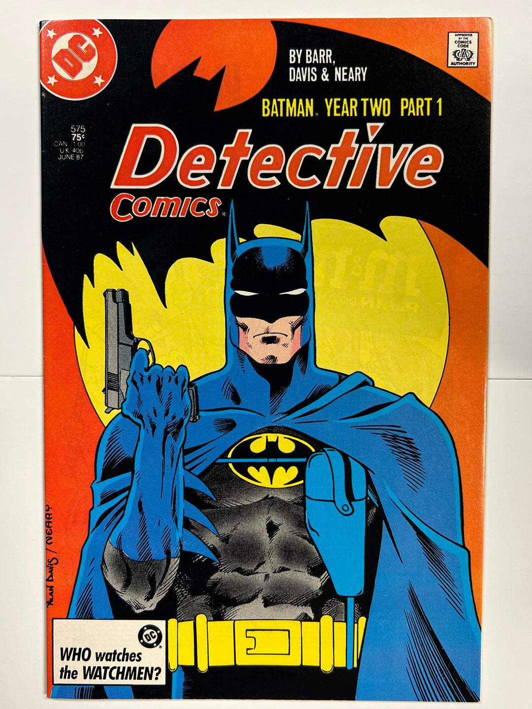 Detective Comics #575 Batman Year 2 Pt 1  DC 1987 VF