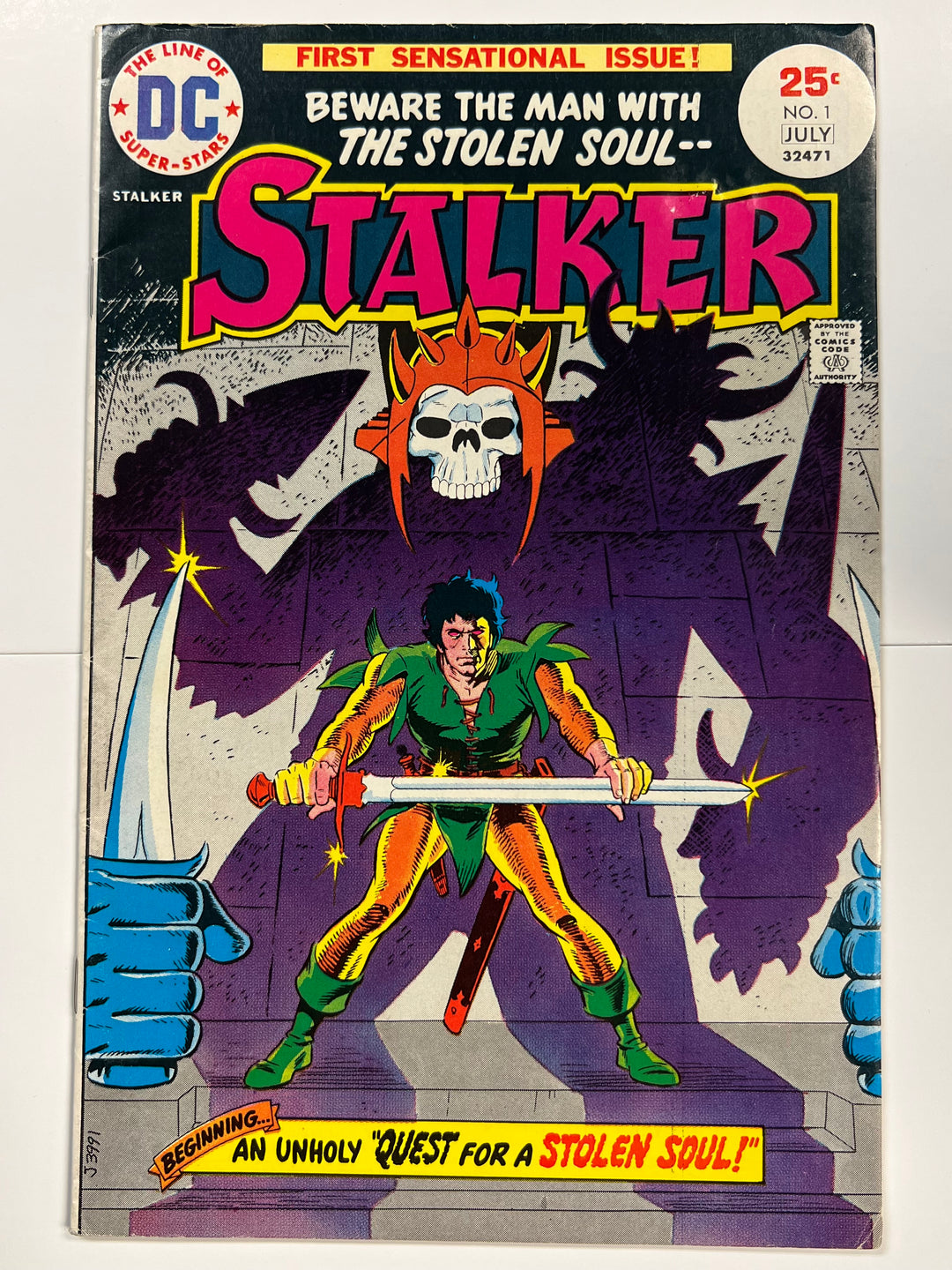 Stalker #1 DC 1975 F