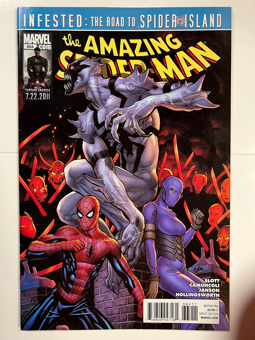 Amazing Spider-Man #664 Marvel 2011 VF