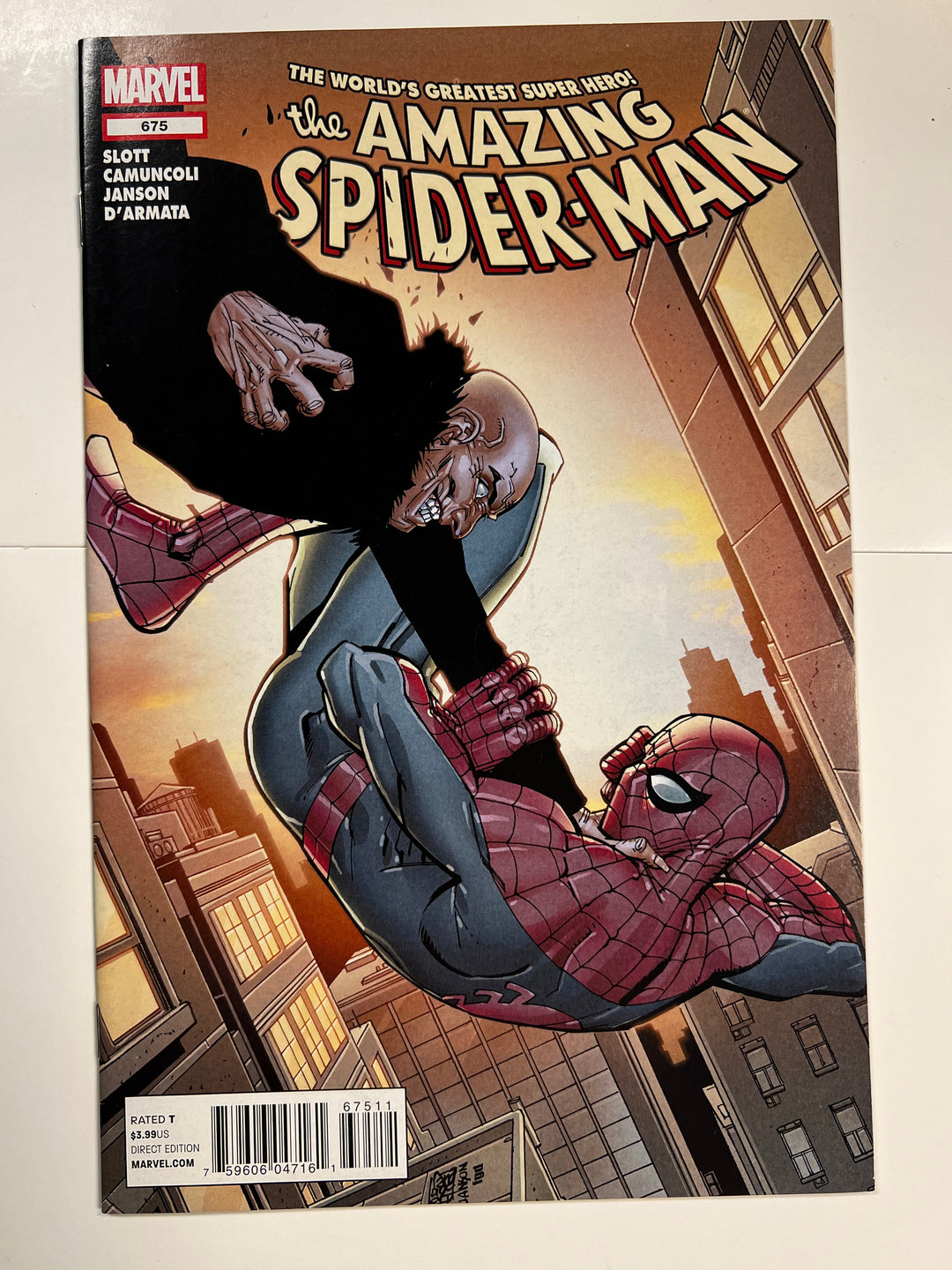 Amazing Spider-Man #675 Marvel 2012 VF