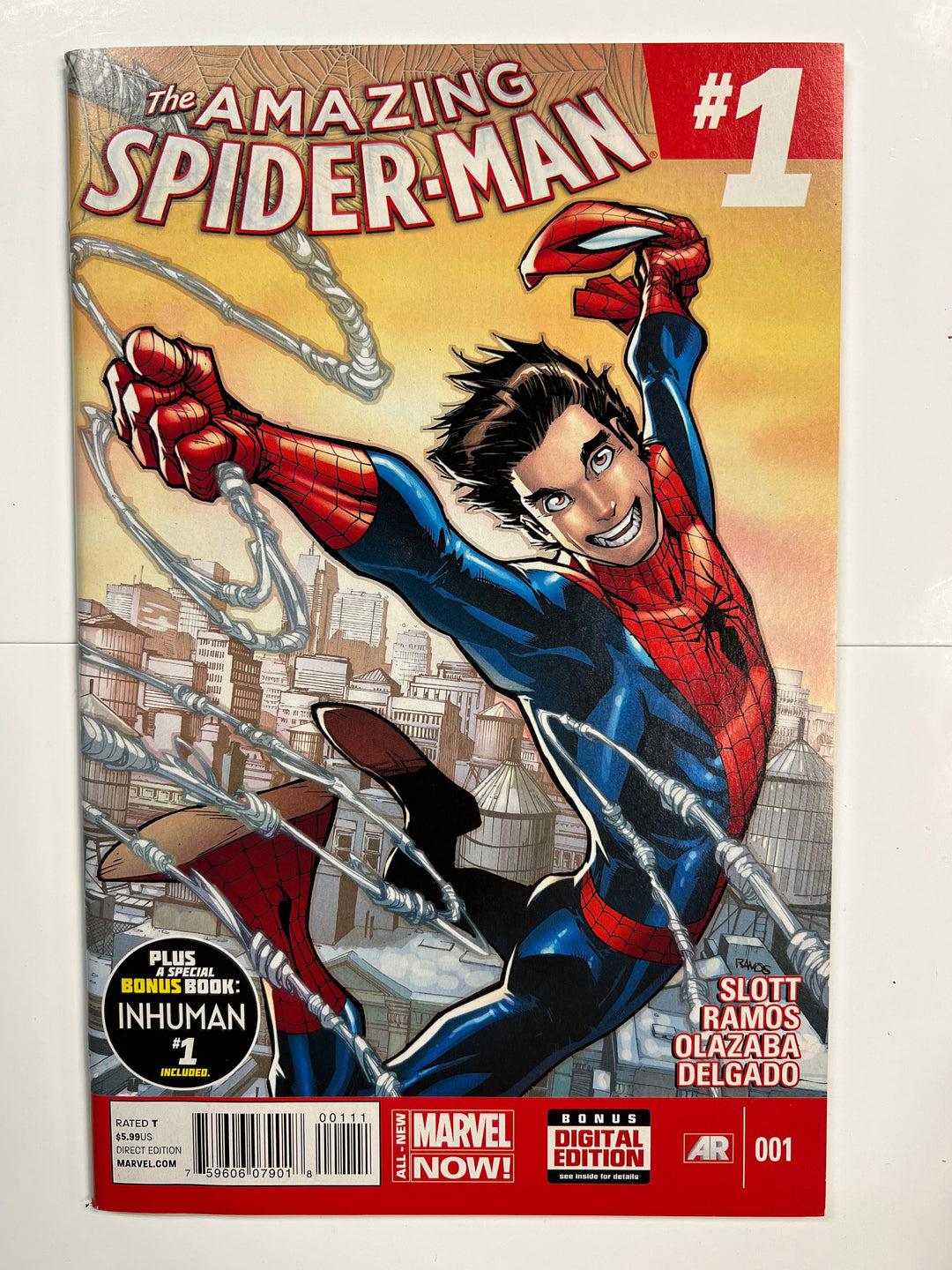 Amazing Spider-Man #1 1st App Cindy Moon Marvel 2014 VF/NM