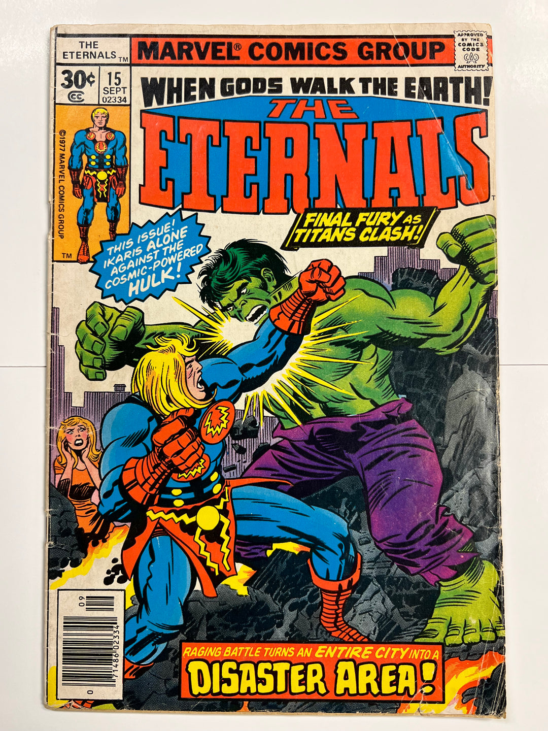 Eternals #15 Marvel 1977 G/VG