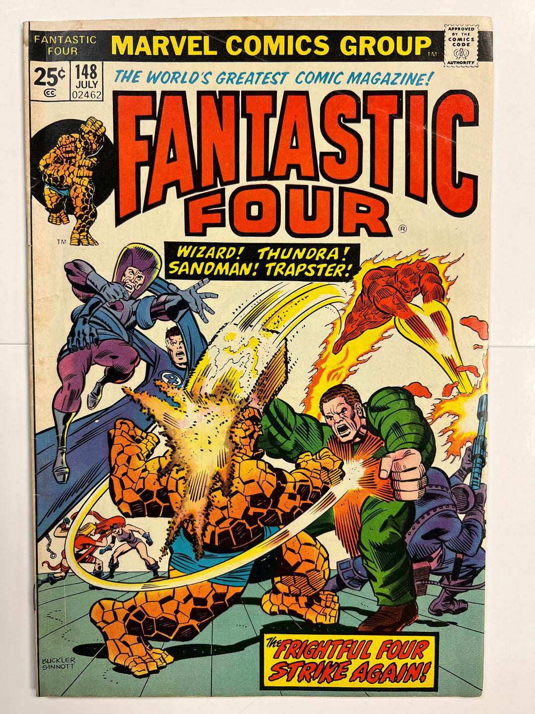 Fantastic Four #148 Marvel 1974 F-