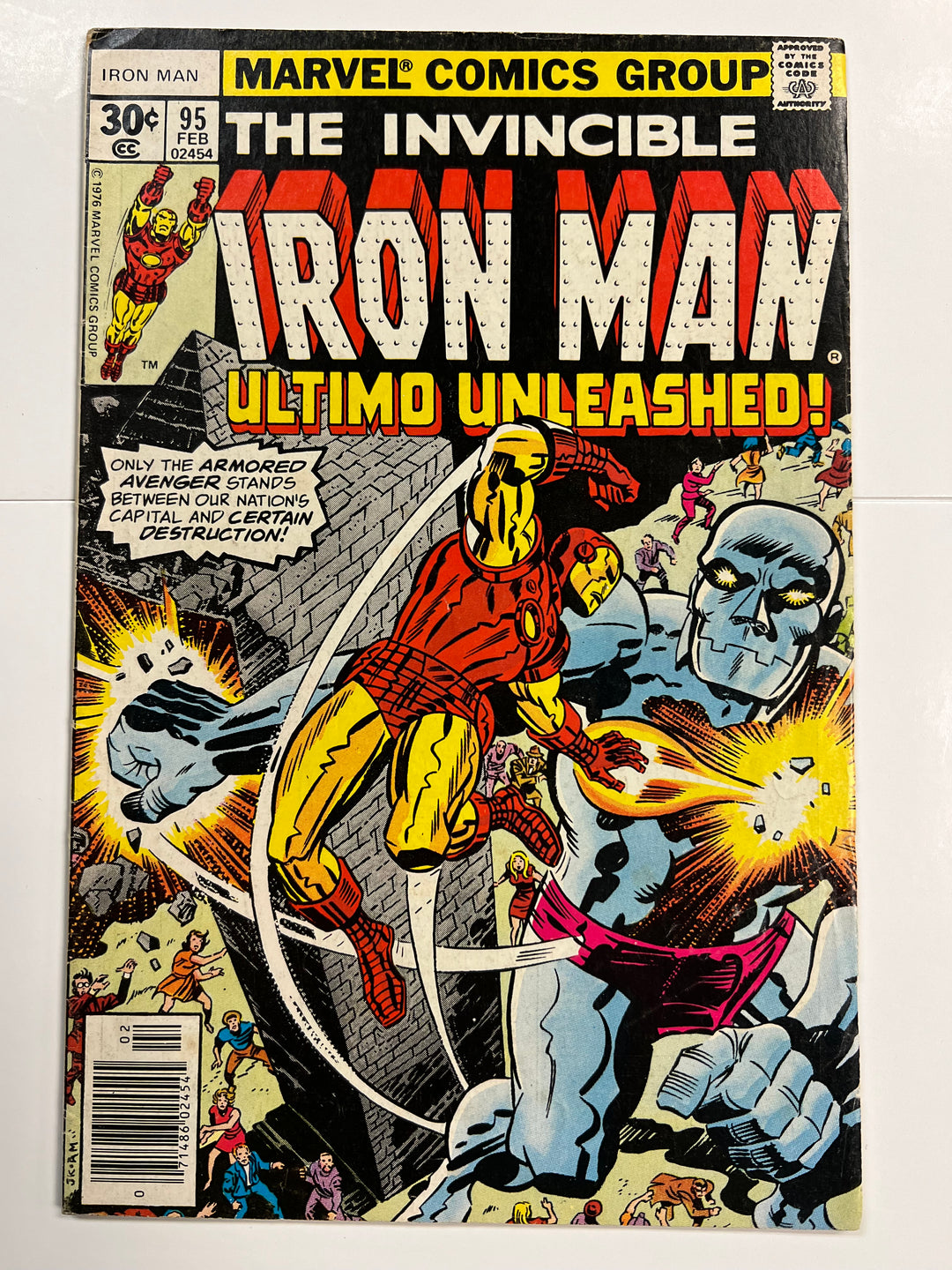 Iron Man #95 Marvel 1976 VG/F