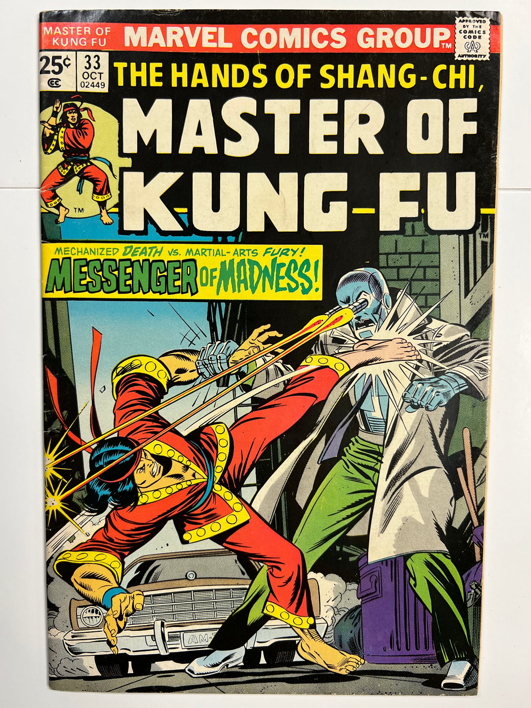 Master of Kung Fu #33 Marvel 1975 F-