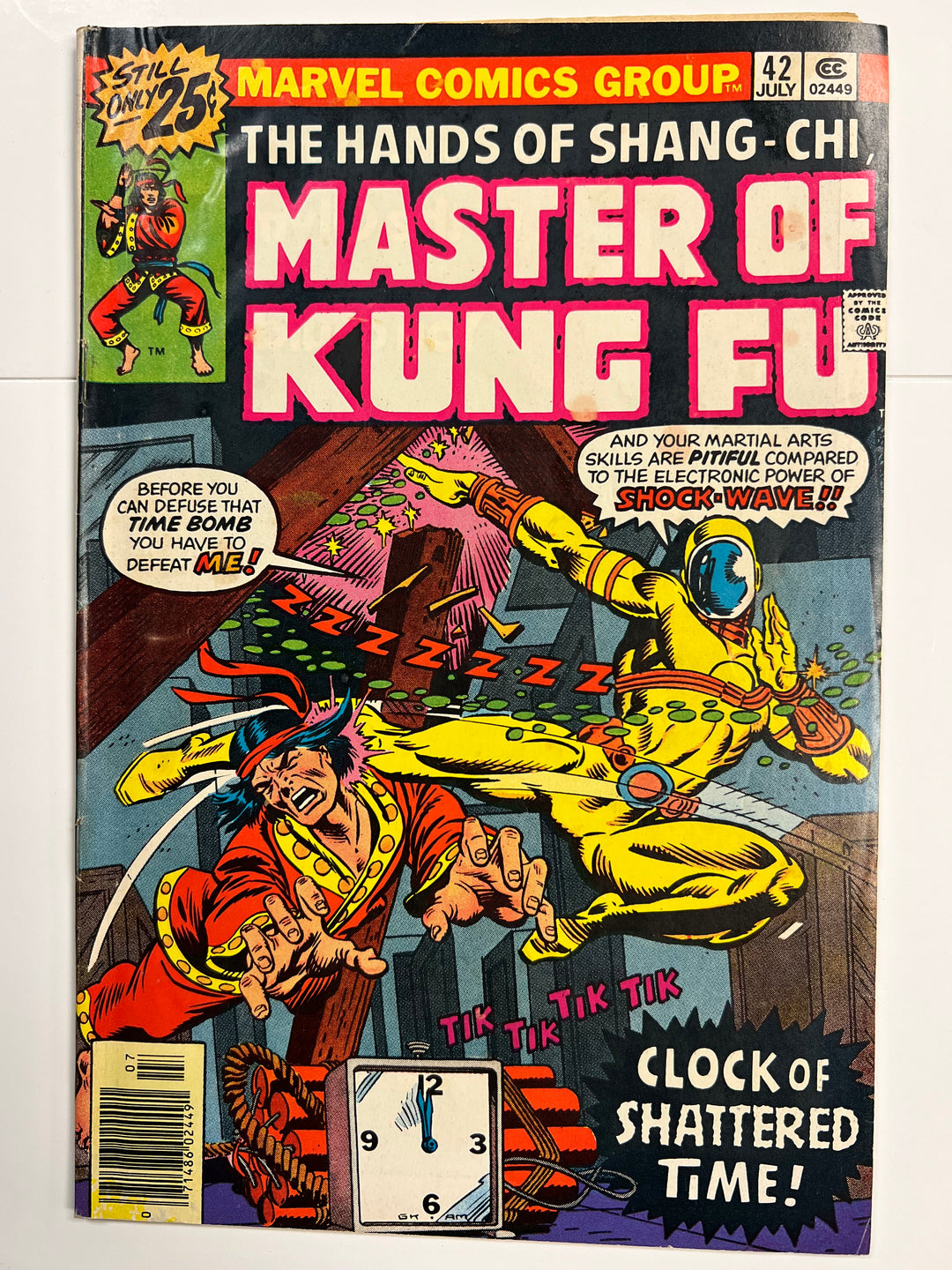 Master of Kung Fu #42 Marvel 1976  VG/F