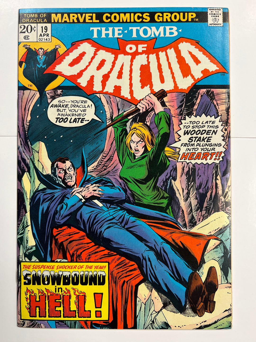 Tomb of Dracula #19 Marvel 1974 VF-