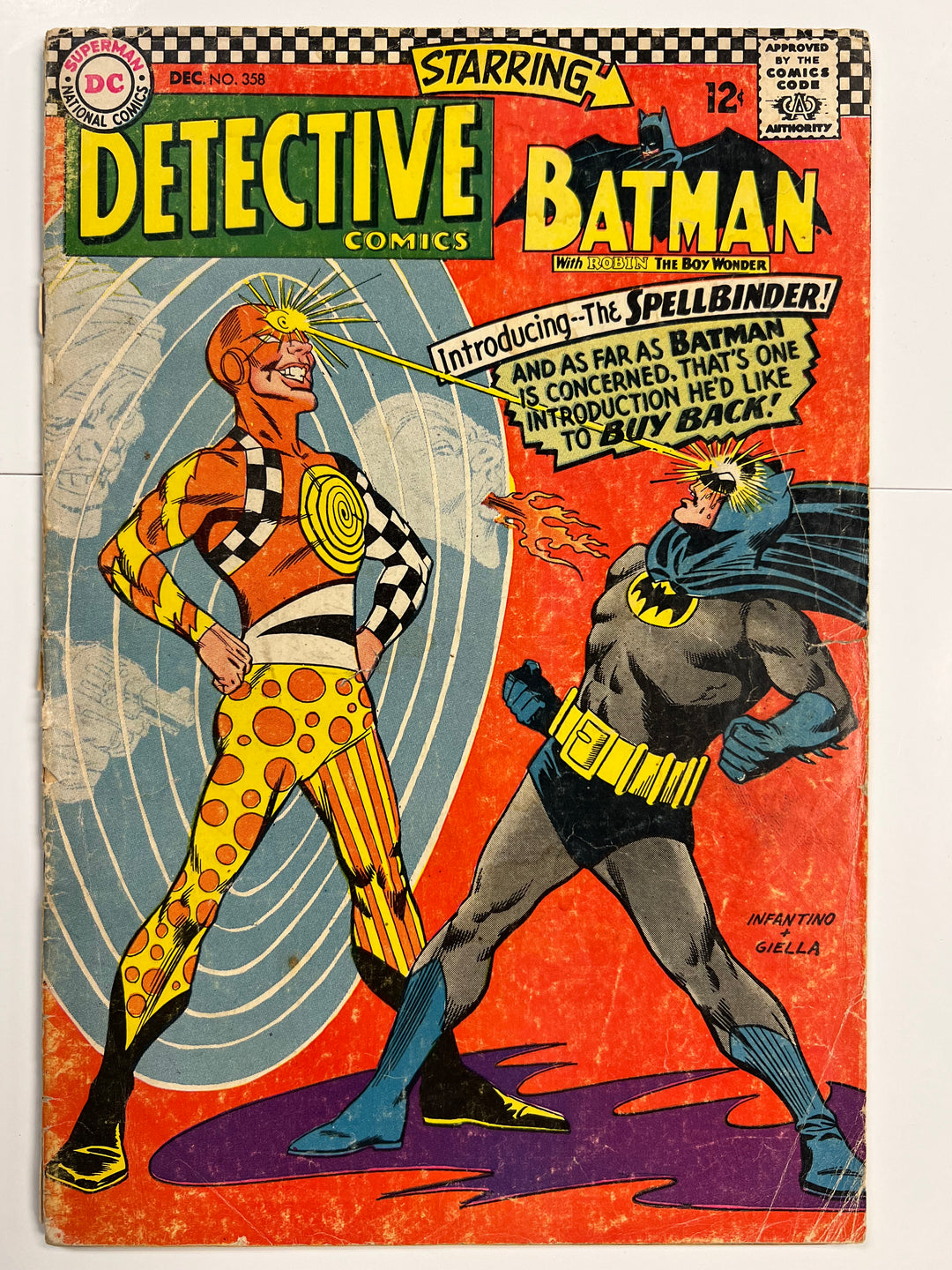 Detective Comics #358 DC 1966 FR/G