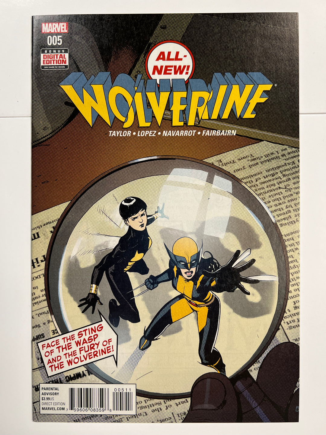All-New Wolverine #5 Marvel 2016 VF/NM