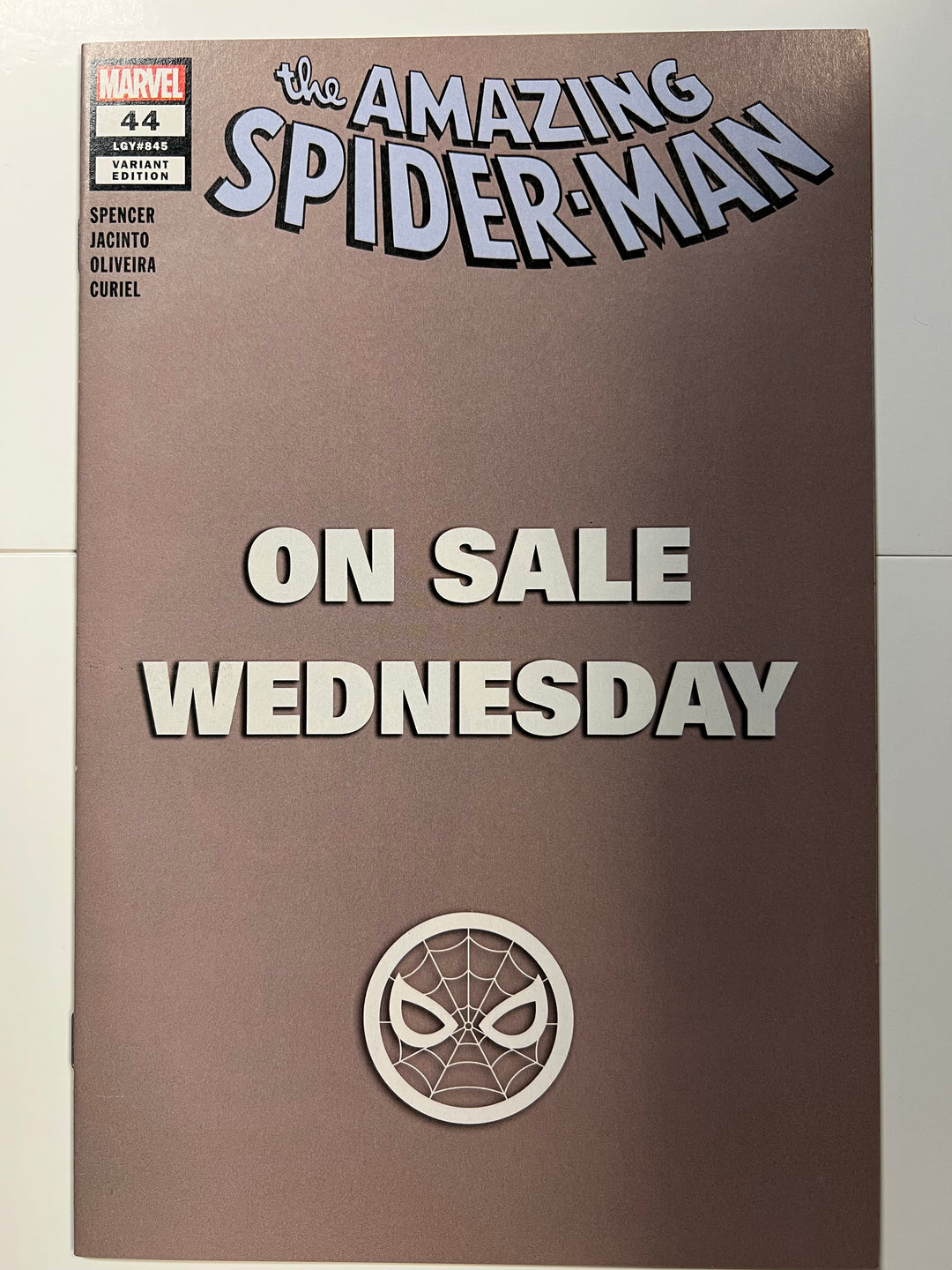 Amazing Spider-Man #44 Unknown Comics Wednesday Variant Marvel 2022
