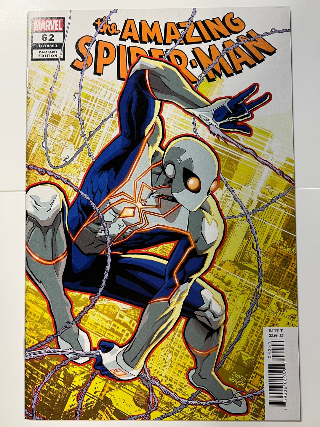 Amazing Spider-Man #62 Weaver 1:10 Variant Marvel 2021 VF/NM
