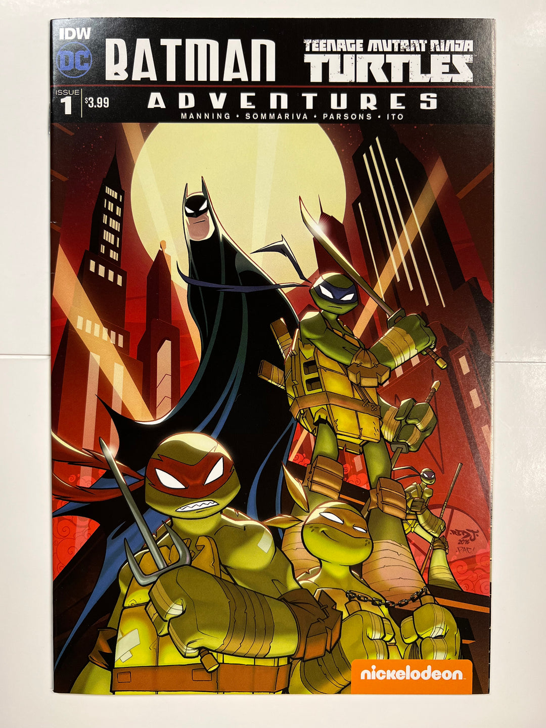 Batman/Teenage Mutant Ninja Turtles Adventures #2 DC IDW 2016 VF