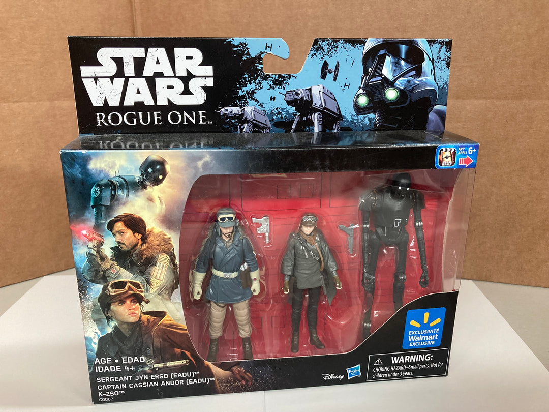Star Wars Rogue One  3 pack Hasbro 2016 MIB