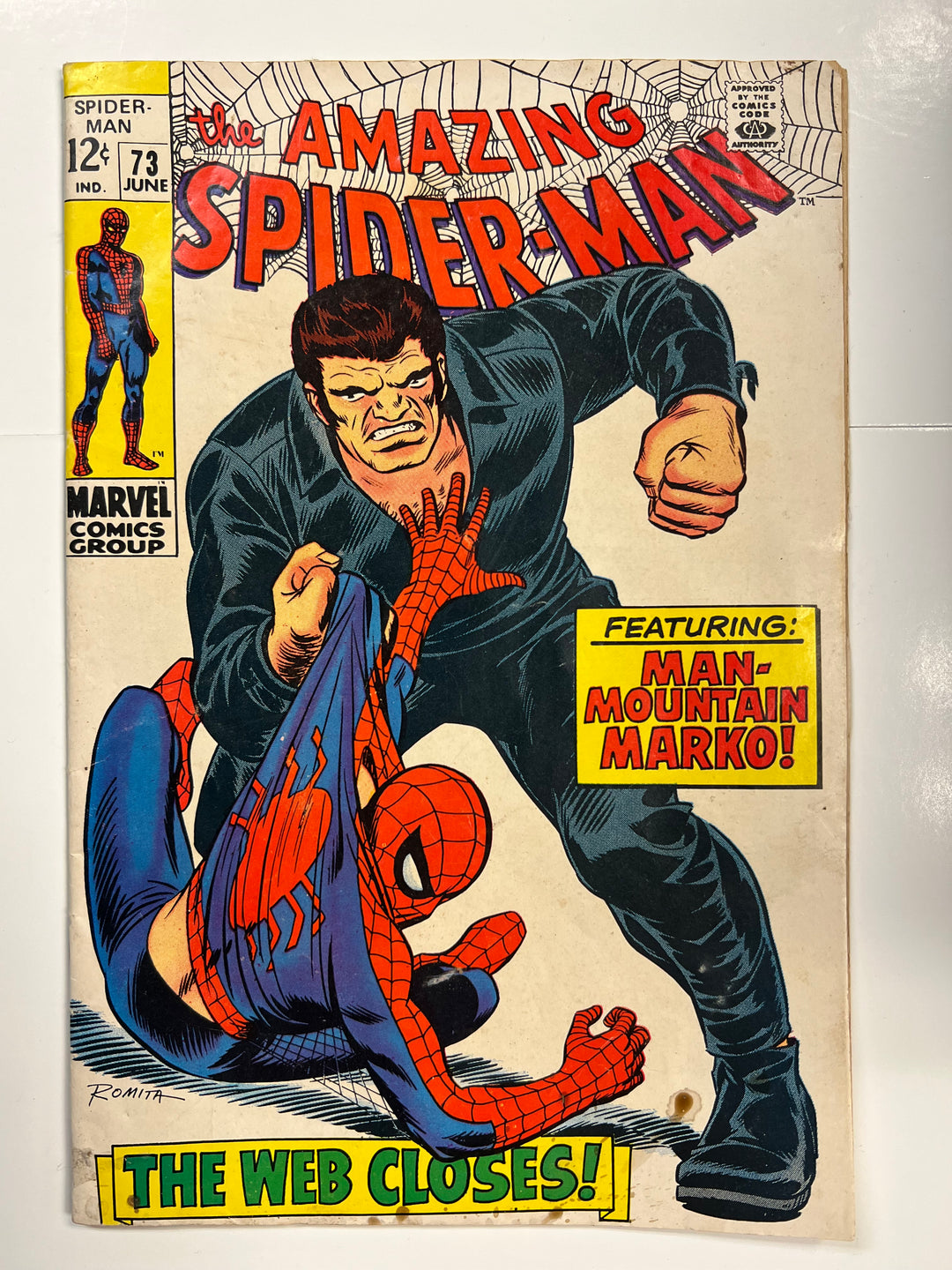 Amazing Spider-Man #73 Marvel 1969 GD-