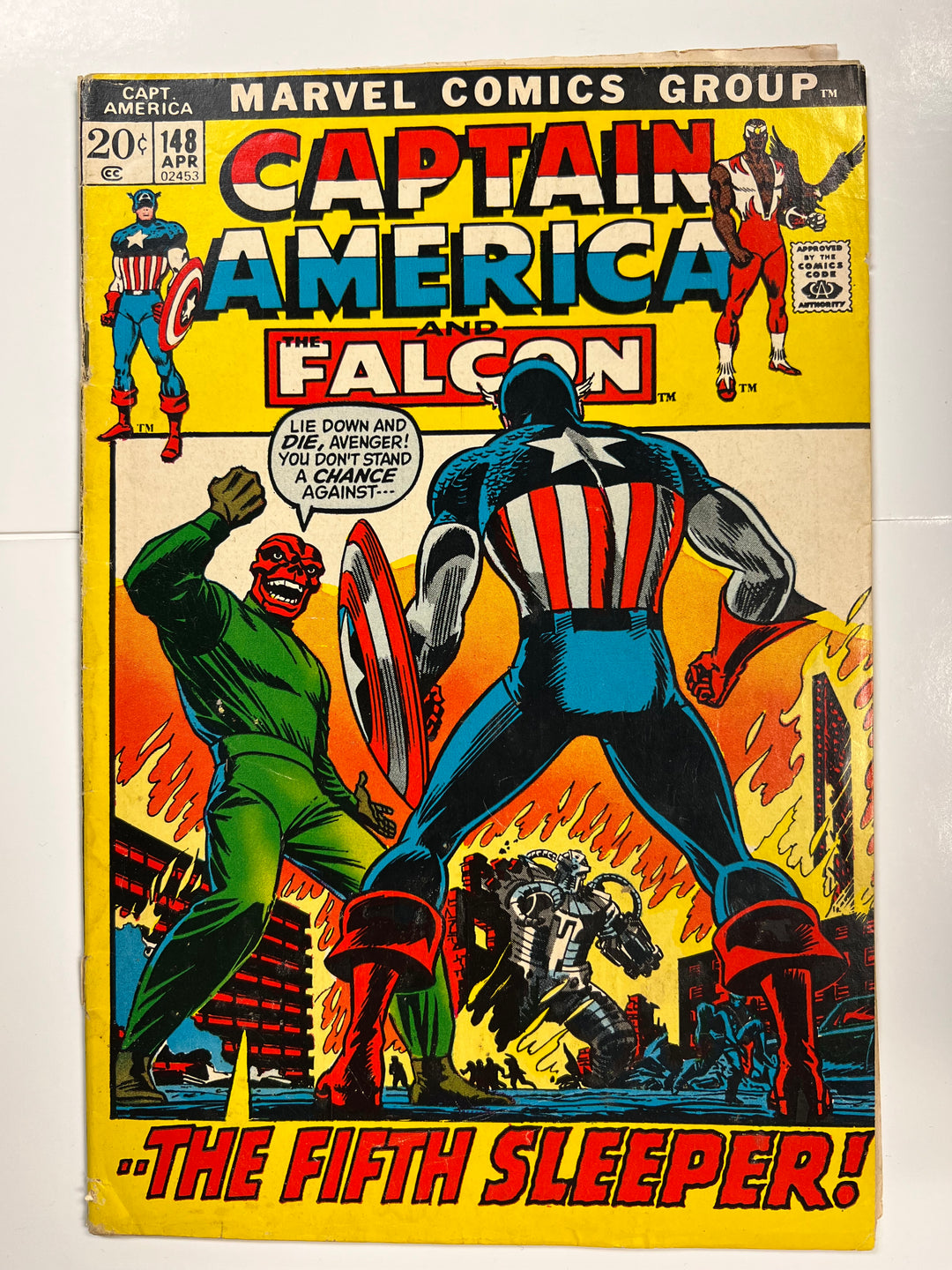 Captain America #148 Marvel 1972 G/VG