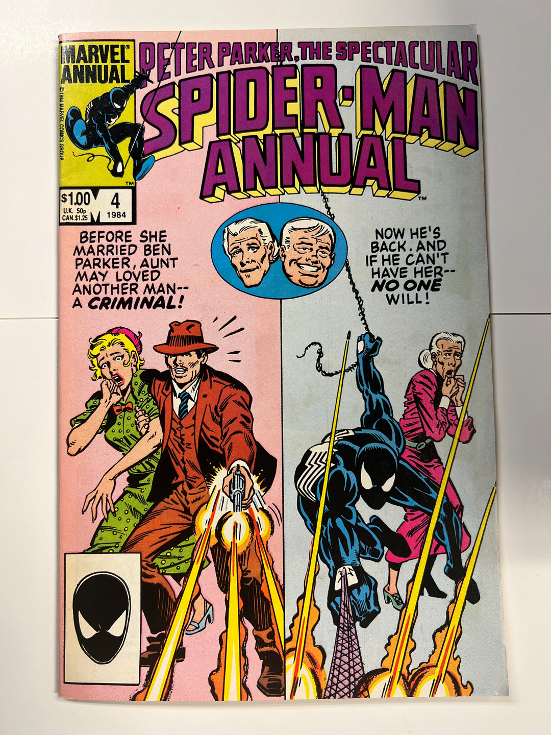 Peter Parker, The Spectacular Spider-Man Annual #4 Marvel 1984 F/VF