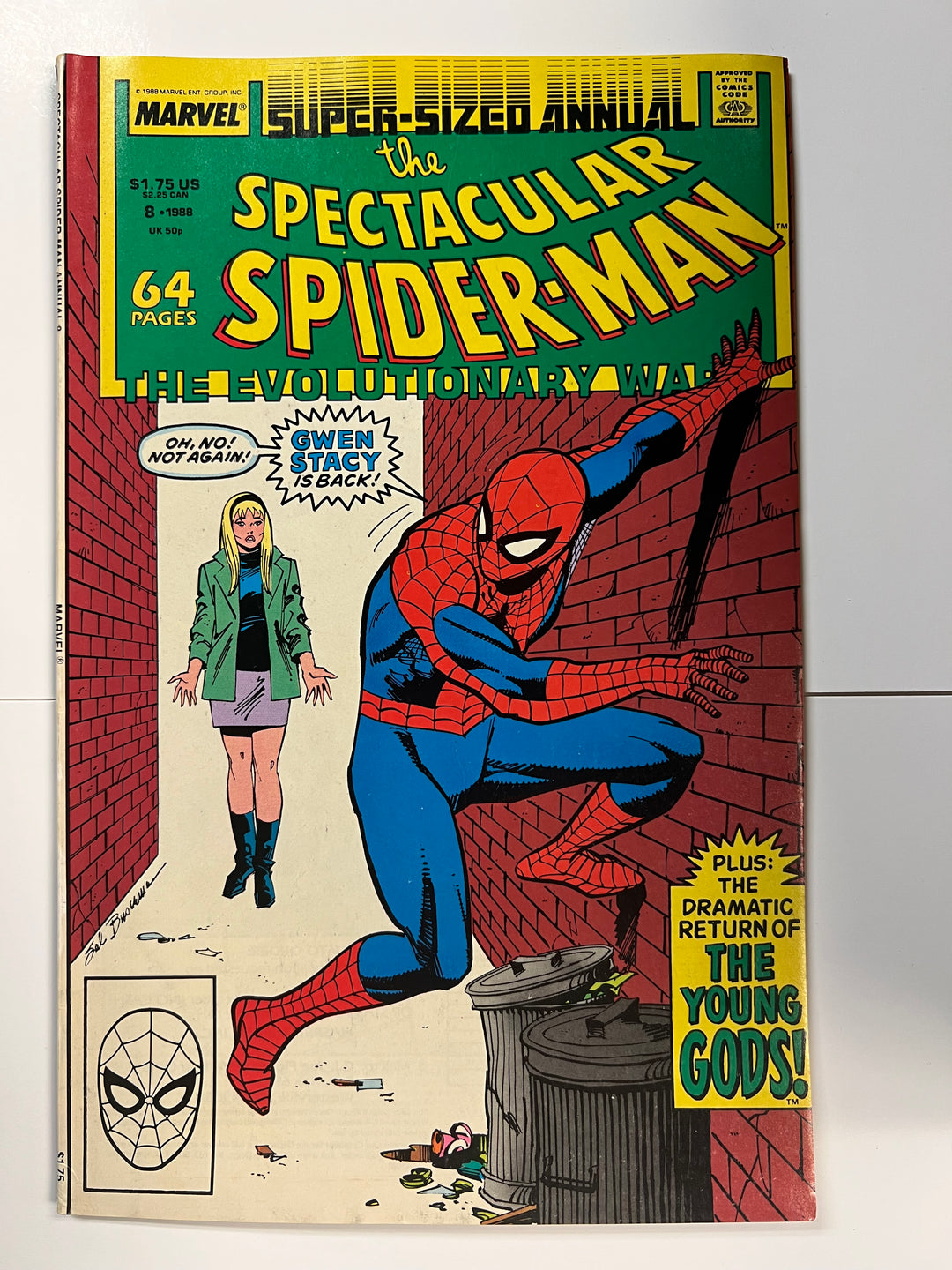 Spectacular Spider-Man Annual #8 Marvel 1988 VF-