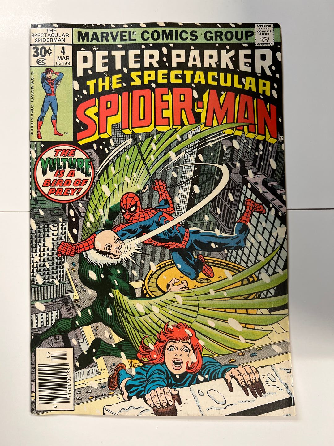 Spectacular Spider-Man #4 1st App of Hitman Marvel 1977 VF-