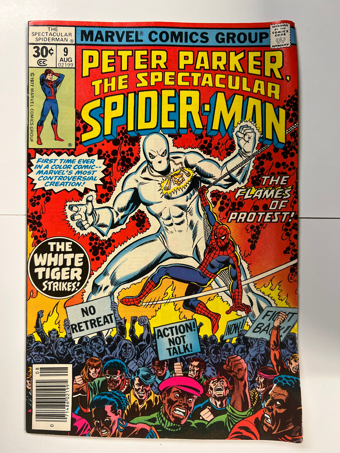 Spectacular Spider-Man #9  Marvel 1977 F