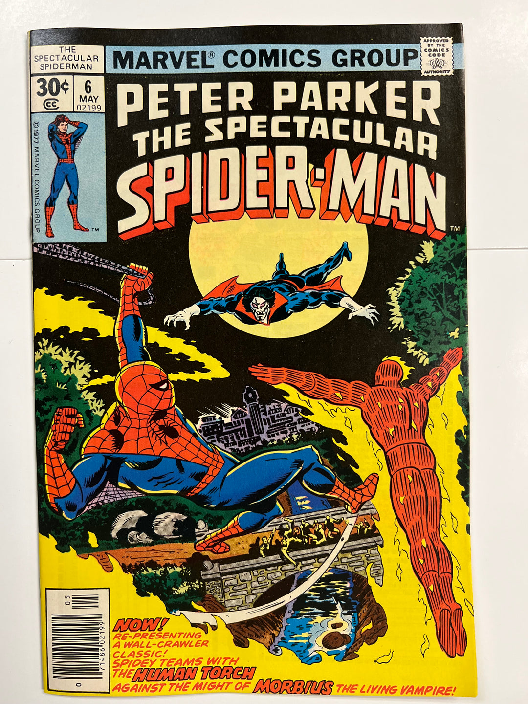 Spectacular Spider-Man #6 Marvel 1977 VF-