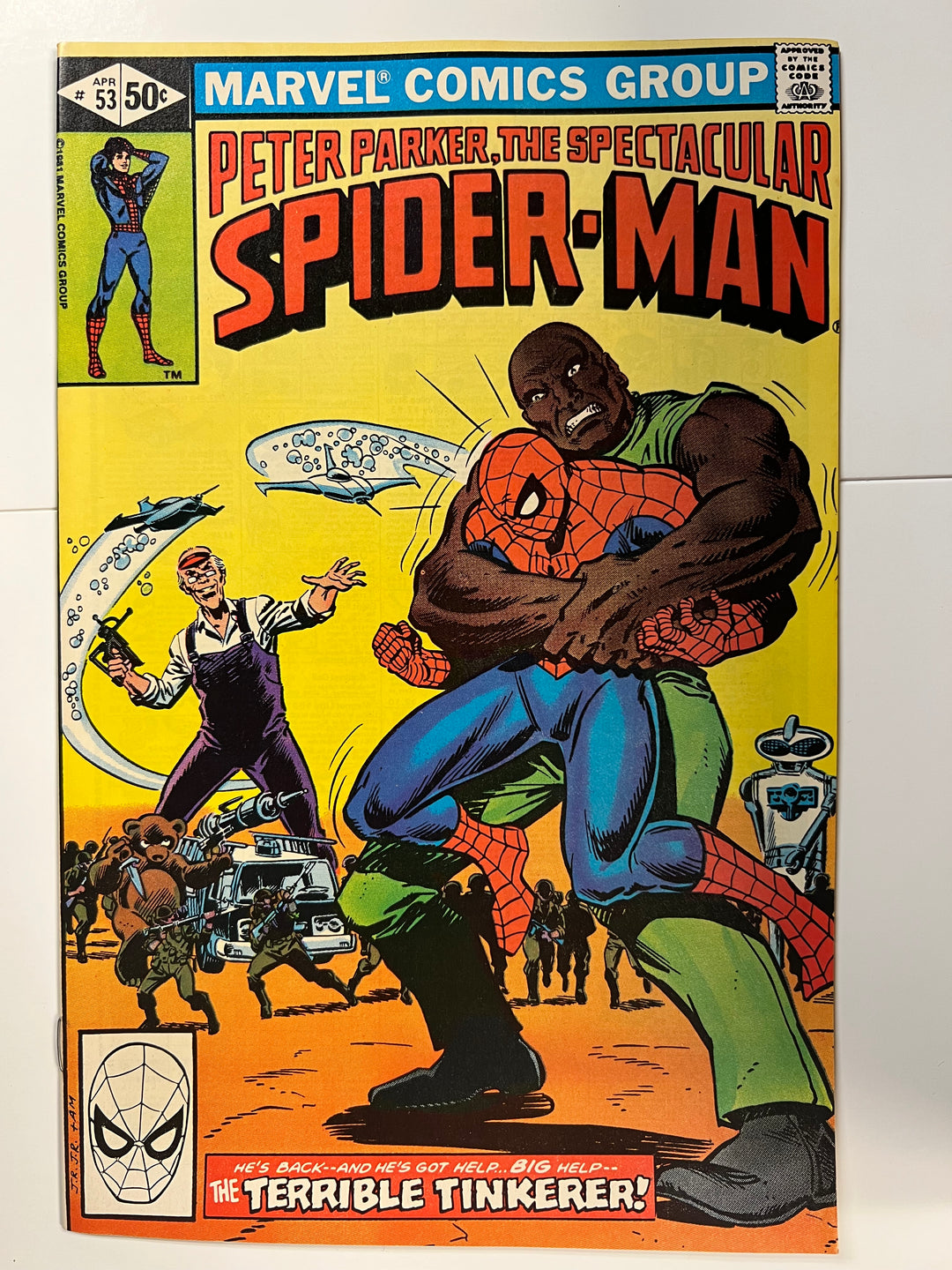 Spectacular Spider-Man #53 Marvel 1980 F/VF