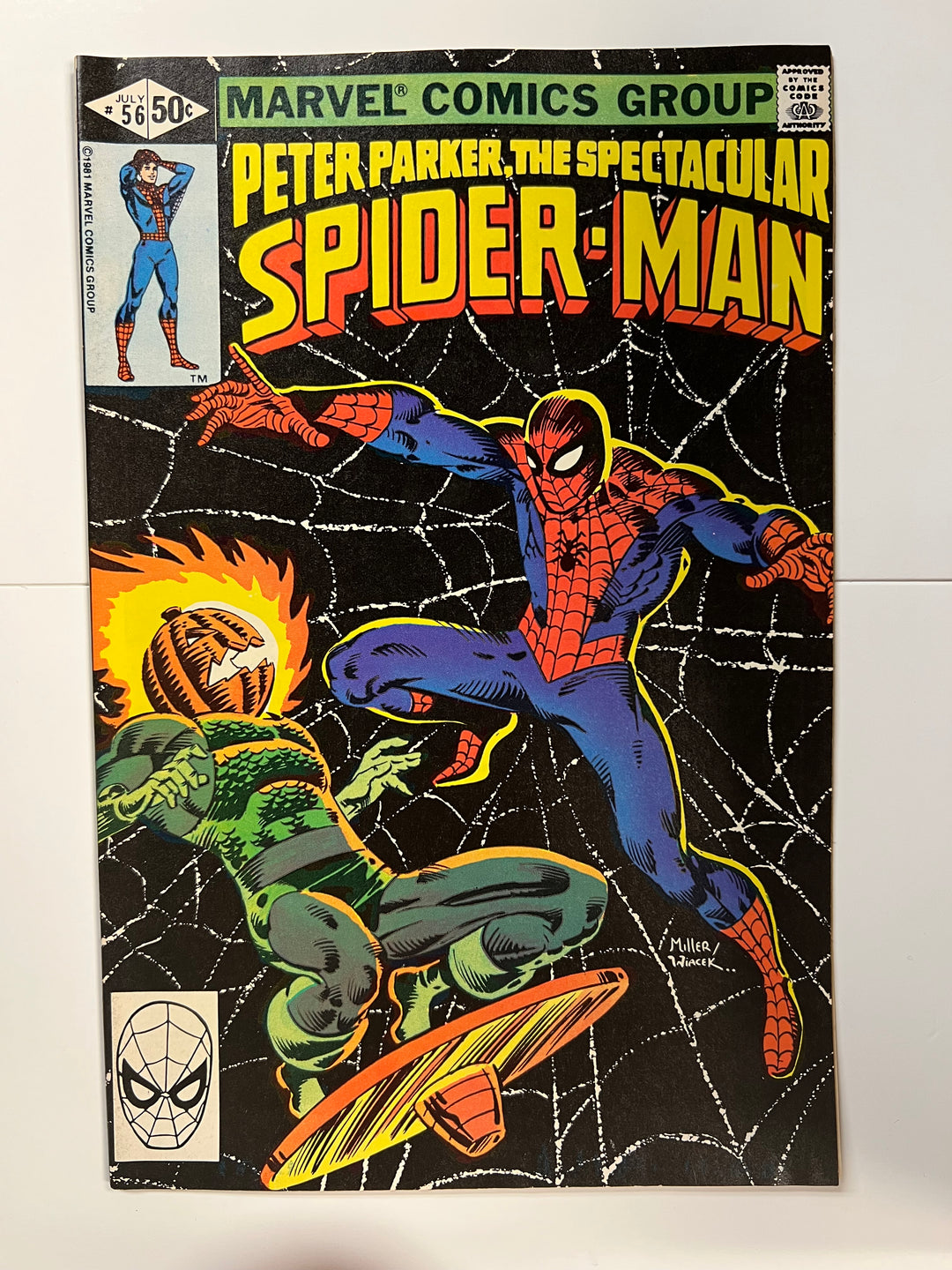 Spectacular Spider-Man #56 Marvel 1981 F/VF