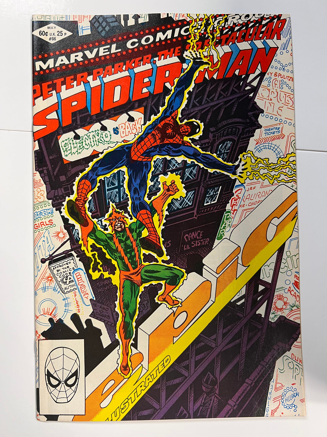 Spectacular Spider-Man #66 Marvel 1982 VF