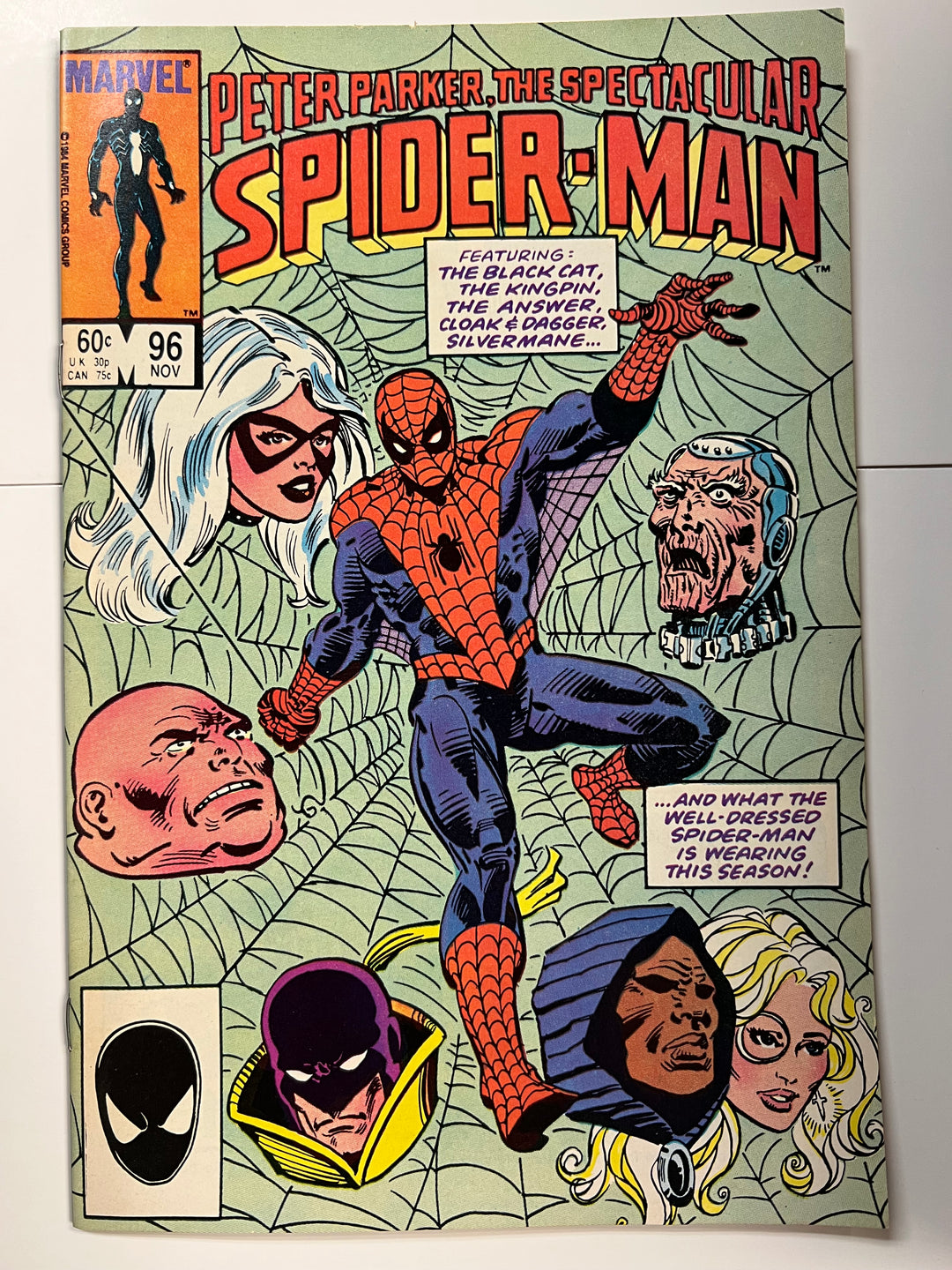 Spectacular Spider-Man #96 Marvel 1984 VF