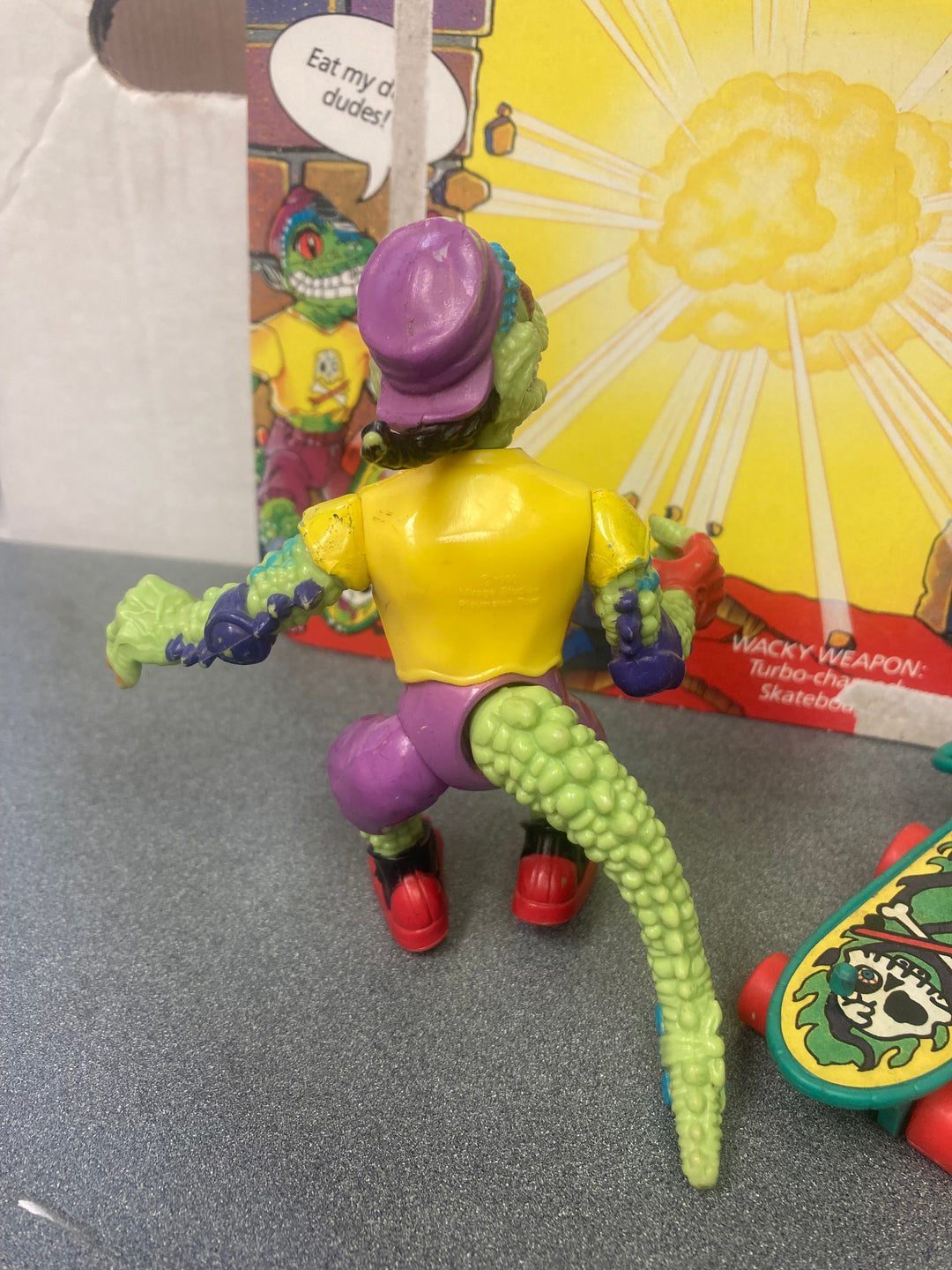 TMNT Mondo Gecko Playmates complete with card