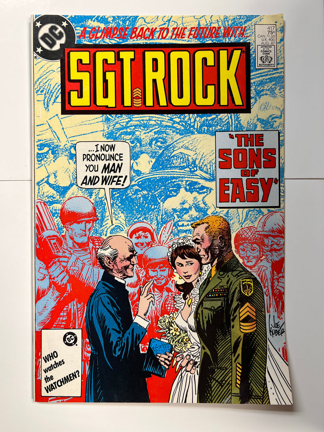 Sgy. Rock #417 DC 1981 VF