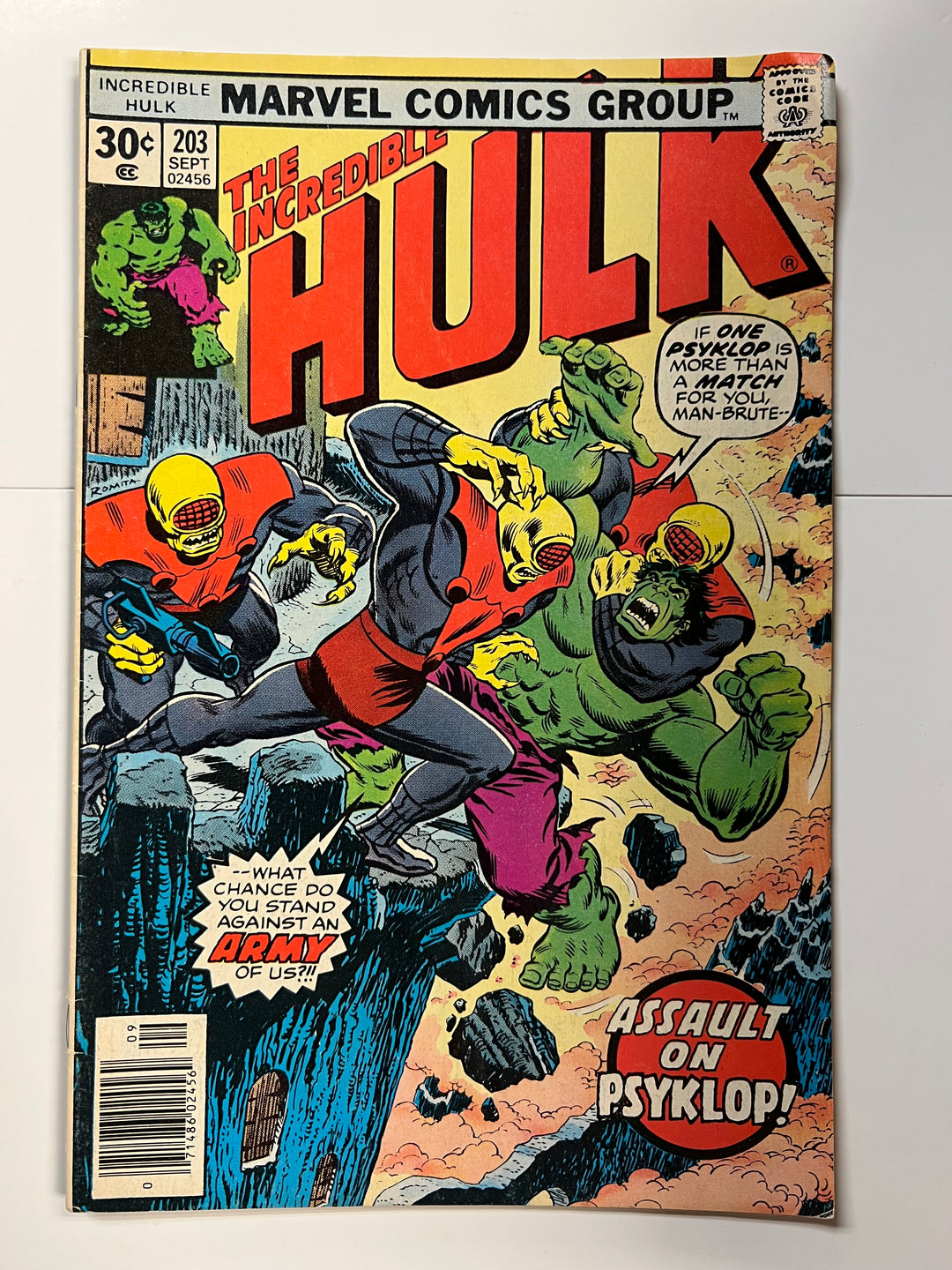 Incredible Hulk #203 Marvel 1976 VG/F