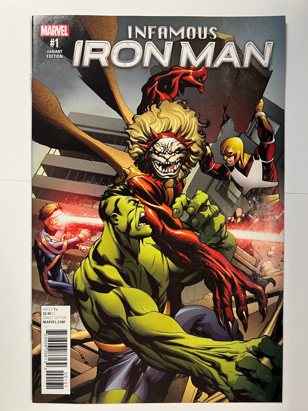 Infamous Iron Man McKone Champions Variant Marvel 2016 VF/NM