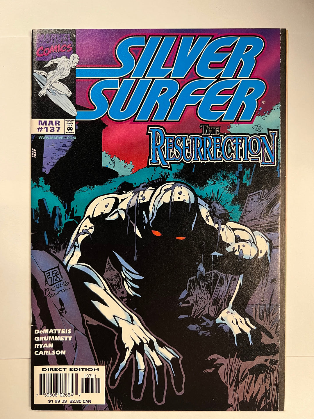 Silver Surfer #137 Marvel 1998 VF-