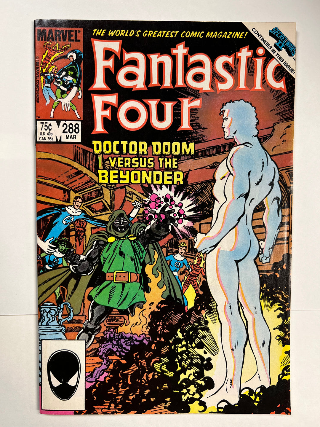 Fantastic Four #288 Marvel 1986 VF