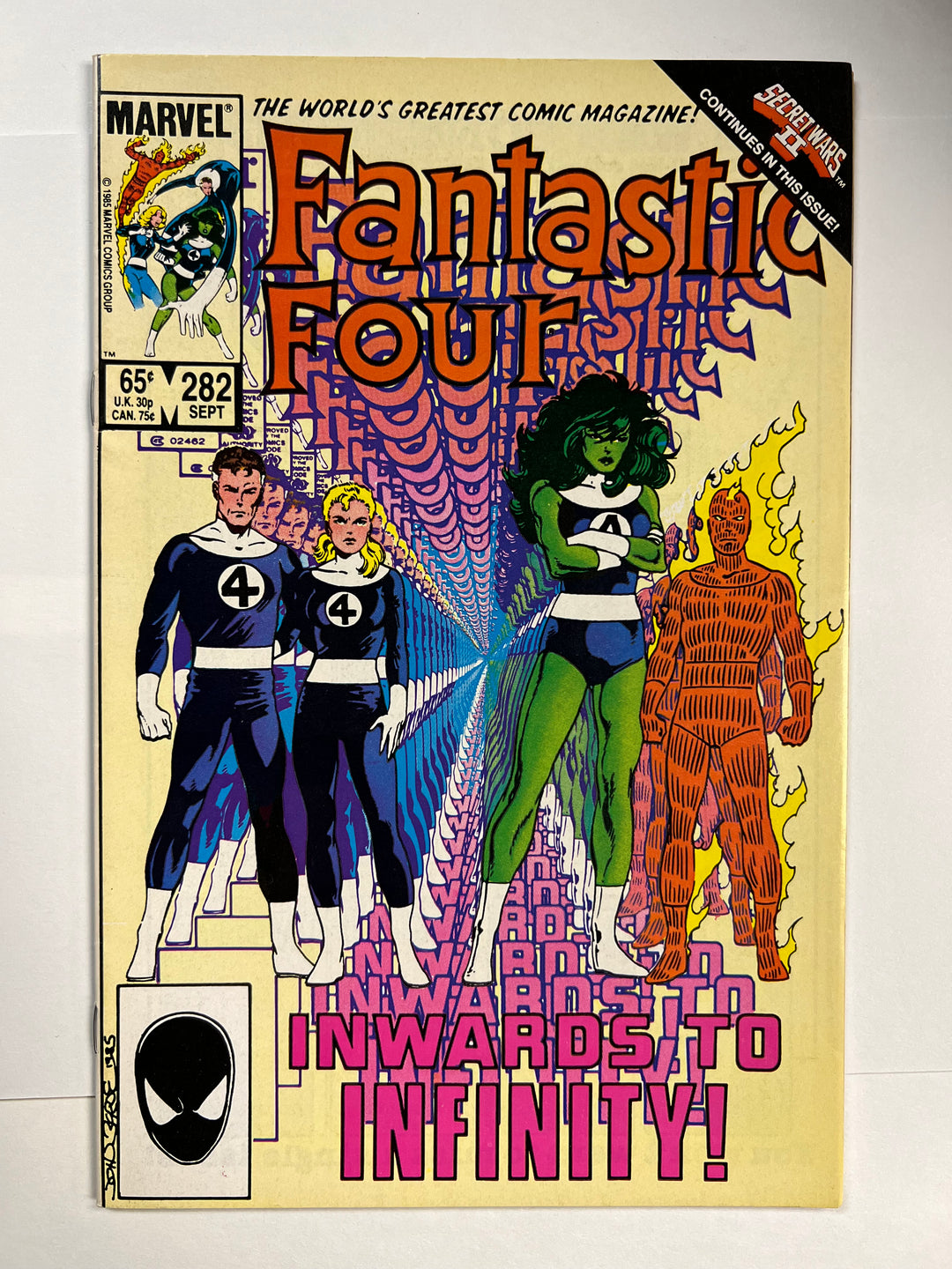 Fantastic Four #282 Marvel 1986 VF