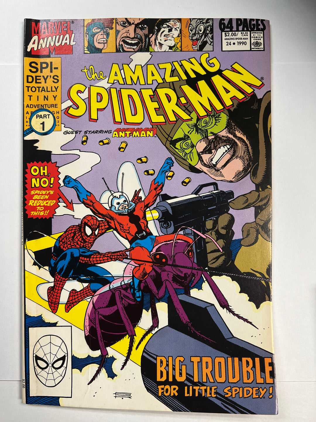 Amazing Spider-Man Annual #24 Marvel 1990 VF