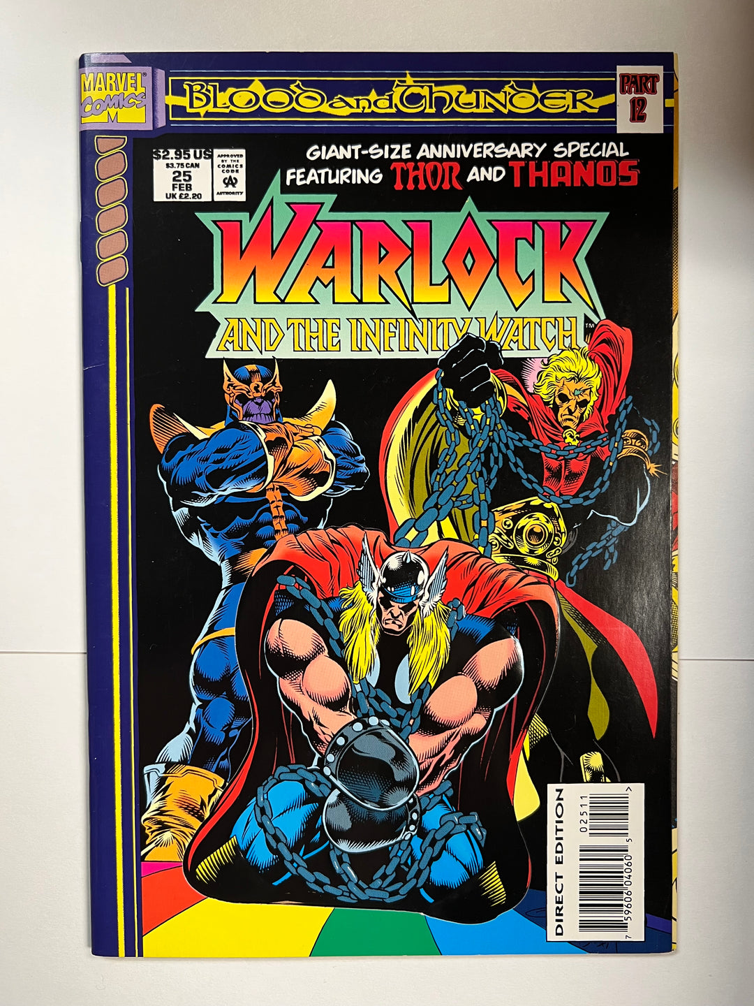 Warlock and the Infinity Watch #25 Marvel 1994 F