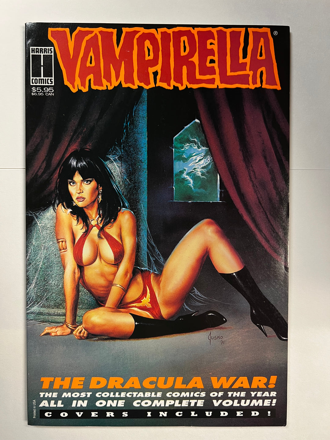 Vampirella: The Dracula Wa TPB 2nd Print Harris 1994 VF