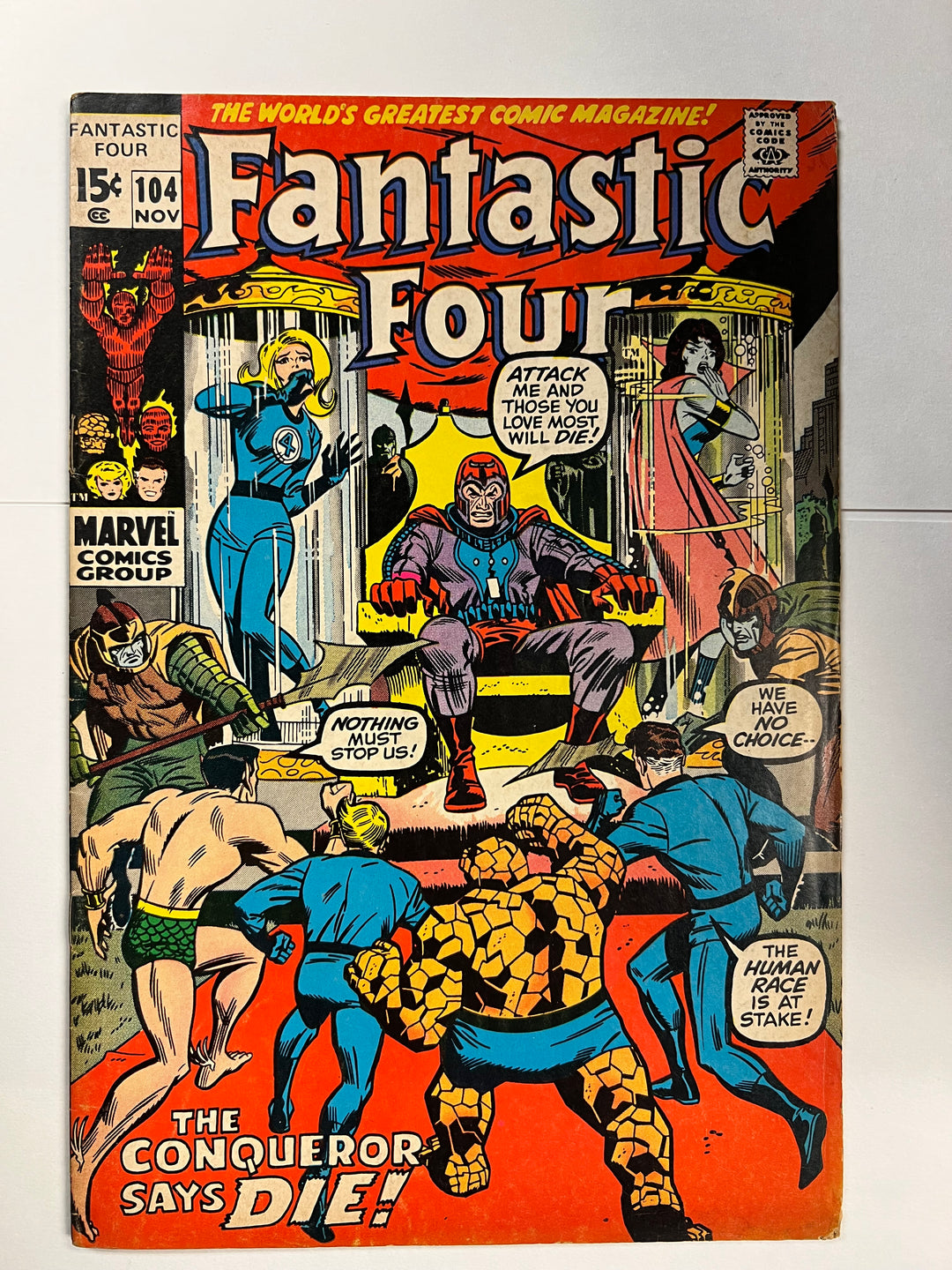 Fantastic Four #104 Marvel 1970 VG/F