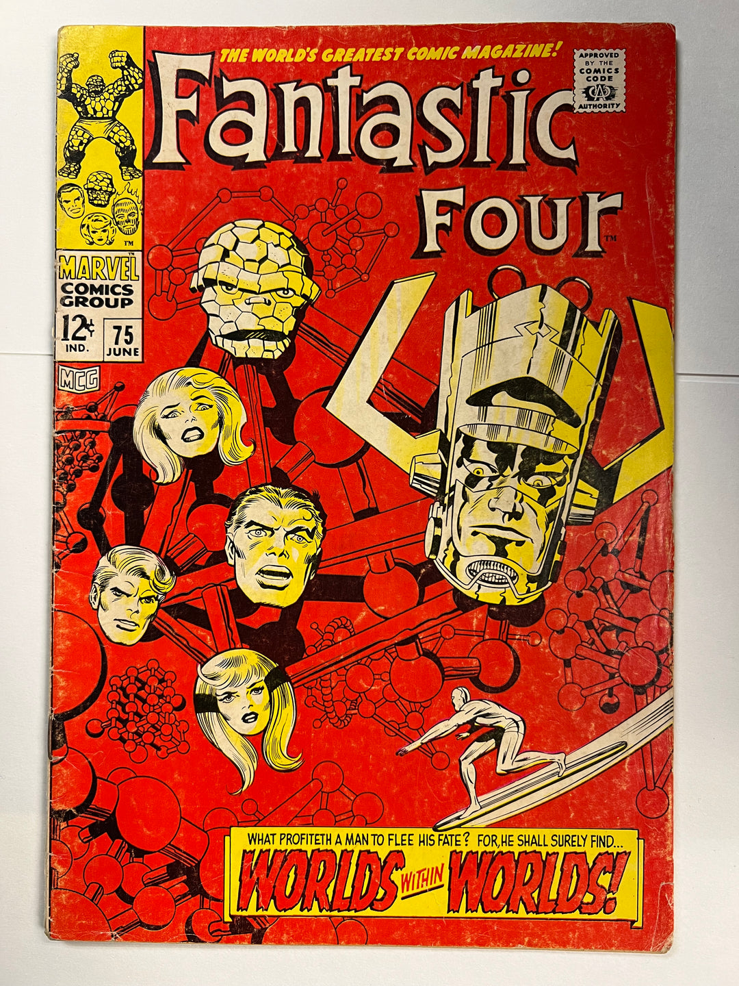 Fantastic Four #75 Marvel 1968 G/VG