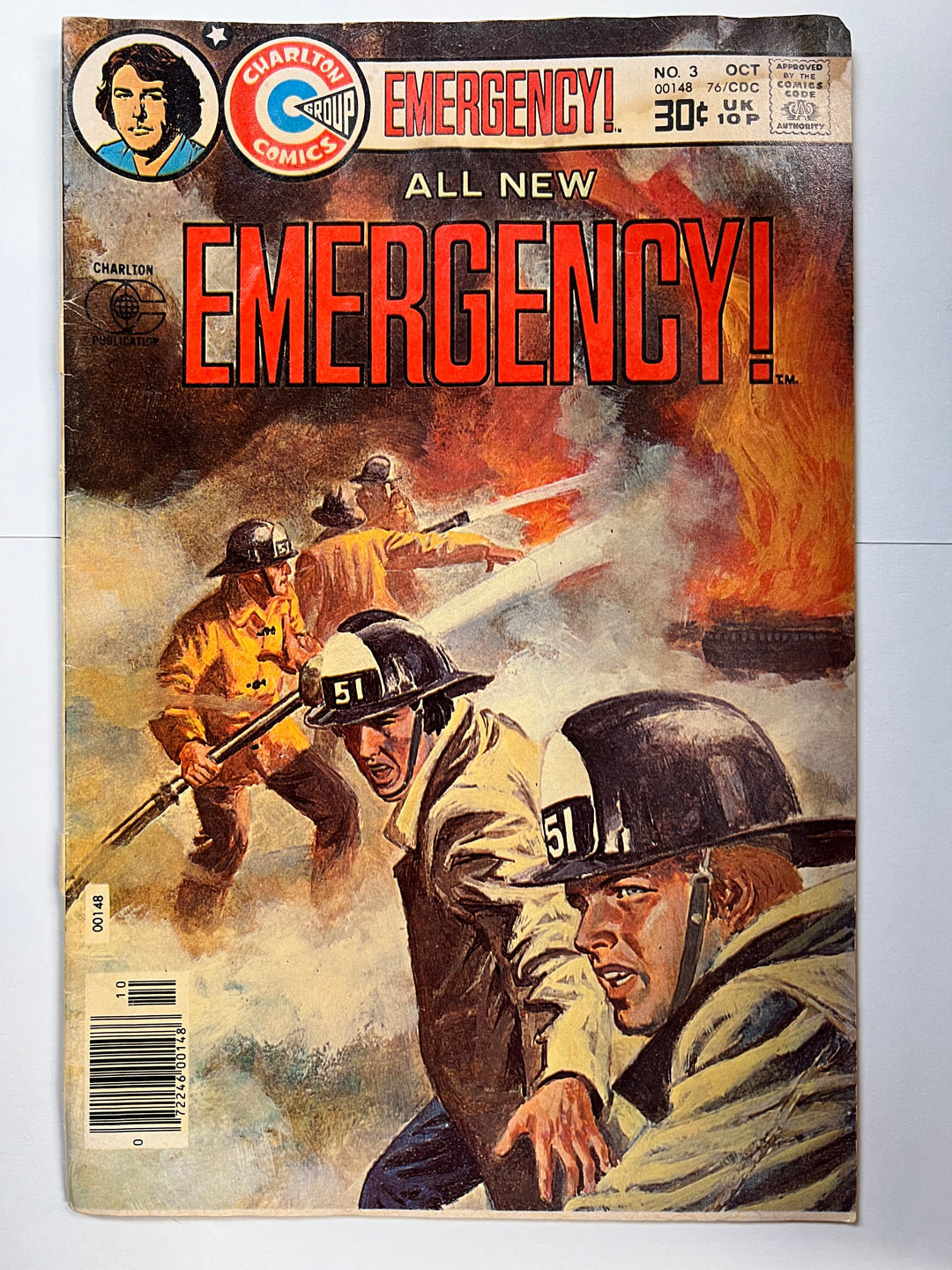 Emergency #3 Charlton 1976 G