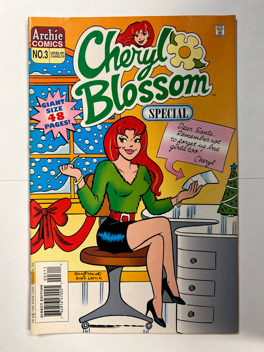 Cheryl Blossom Special #3 Archie Comics 1995 VG